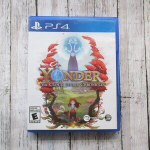 Yonder The Cloud Catcher Chronicles Playstation PS4 Video Game and Case